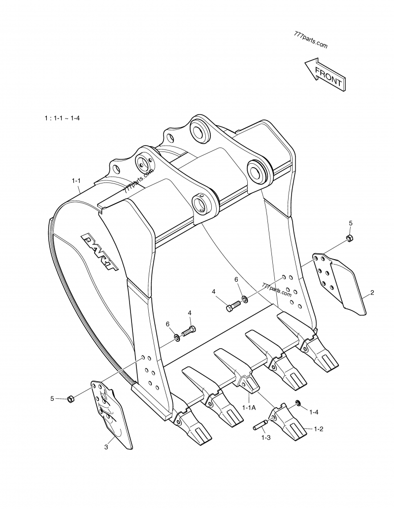 ゆの『drawing』 114-00246 WASHER, LOCKING - 11400246 - Doosan spare part