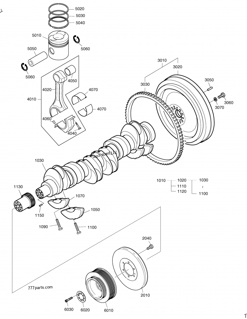 65.02503-0097 RING, PISTON - 65025030097 - Doosan spare part