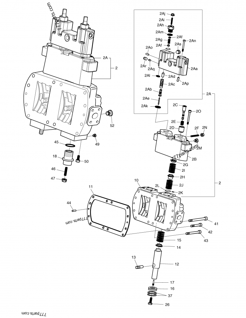 2.123-00300 PIN, DOUBLE BREAK-OFF - 212300300 - Doosan spare part ...