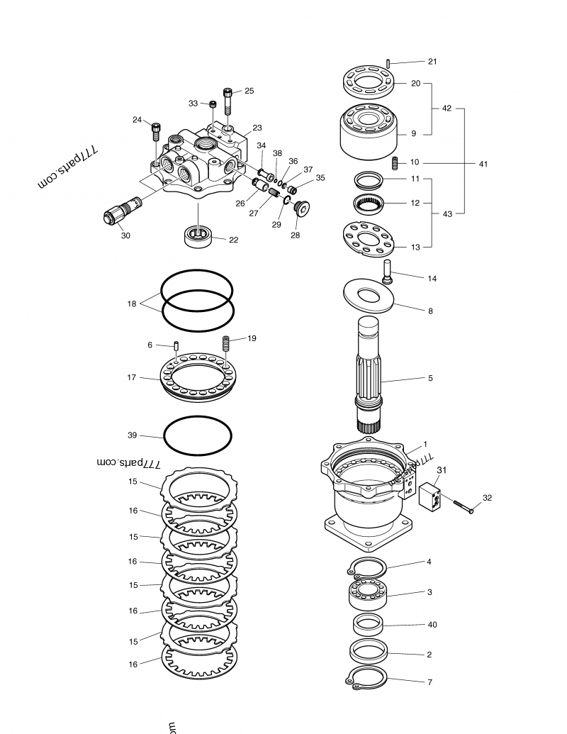 【購入済品】KUTSU Crankshaft 8-98029270-0 8980292700 for Isuzu 4HK1 Engine