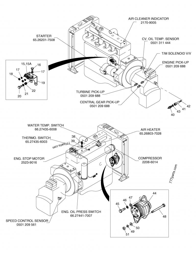 2527-6001 FUSE, LINK - 25276001 - Doosan spare part | 777parts.com