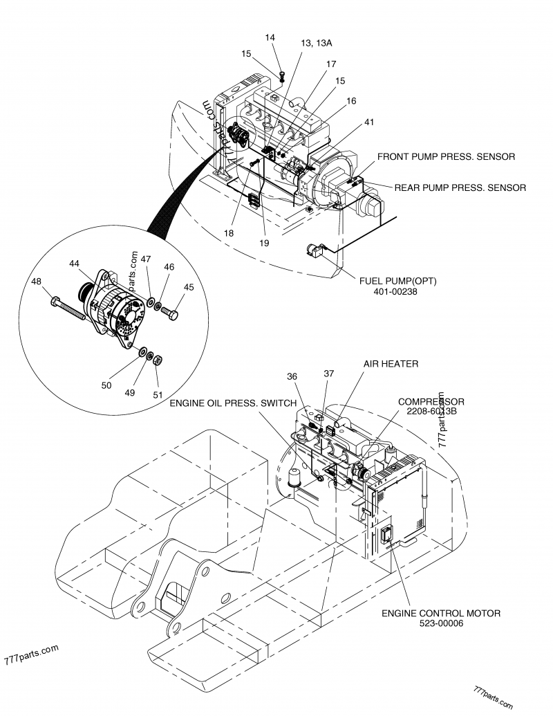 25276001 FUSE, LINK 25276001 Doosan spare part