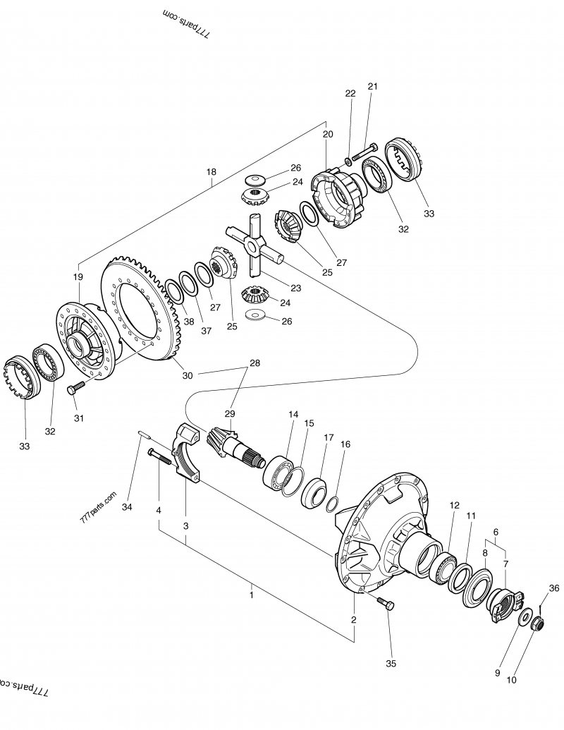 4218-7003 SPIDER - 42187003 - Doosan spare part | 777parts.com