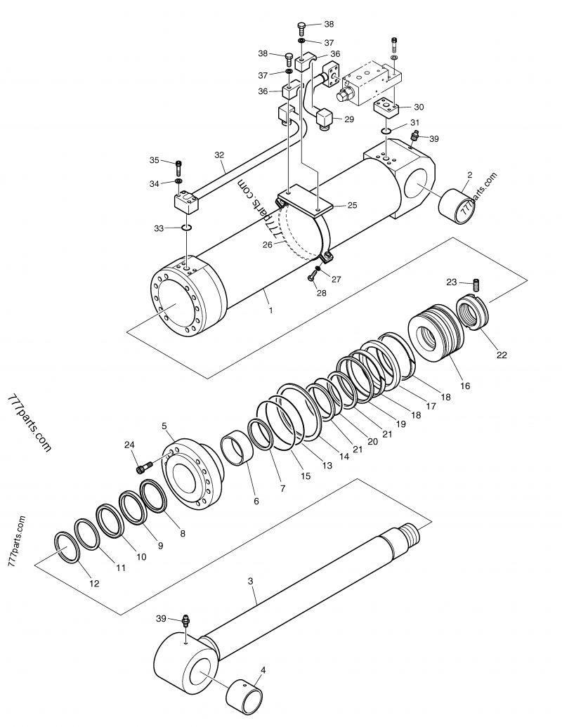 K9004439 PIPE ASS'Y-R - Doosan spare part | 777parts.com