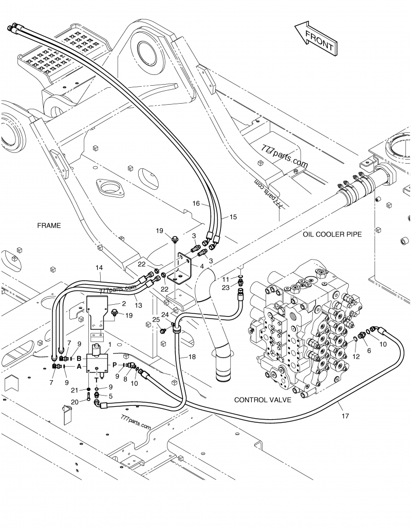 426-00287 VALVE, for QUICK-FIT - 42600287 - Doosan spare part