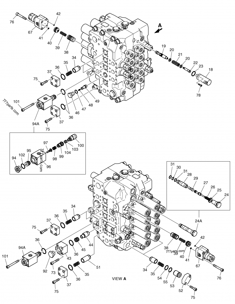 420-00246 ANTI-DRIFT VALVE ASS'Y(KVMG270) - 42000246