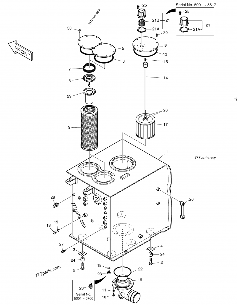 549-00095 SWITCH, PRESSURE - 54900095 - Doosan spare part | 777parts.com