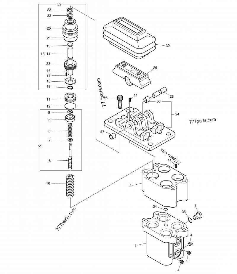 K9006864 KIT, PLUG - Doosan spare part | 777parts.com