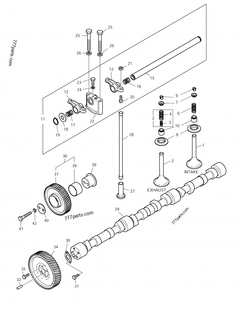 65.04401-0489D CAM, SHAFT - 65044010489d - Doosan spare part