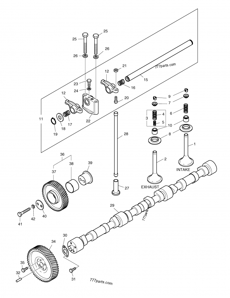 65.04401-0489D CAM, SHAFT - 65044010489d - Doosan spare part