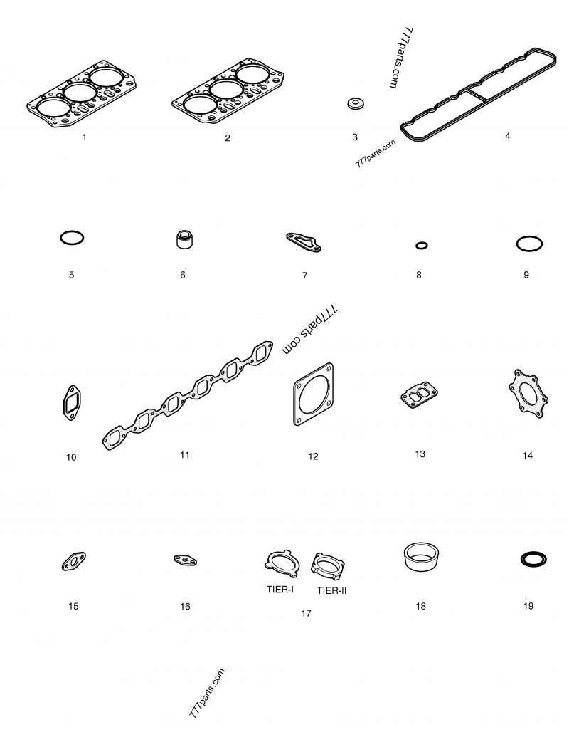 65.96501-0069 O-RING - 65965010069 - Doosan spare part