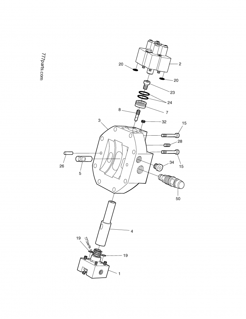 K9000957 RELIEF VALVE, PRESSURE - Doosan spare part | 777parts.com