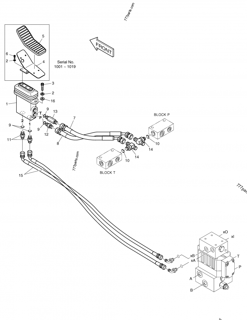 2161-2257 RUBBER, PEDAL - 21612257 - Doosan spare part
