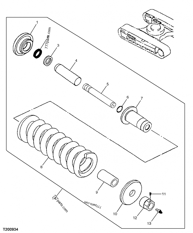 AT180047 FITTING PLUG - Hitachi spare part | 777parts.com