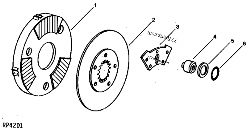 R42225 PISTON - Hitachi spare part | 777parts.com