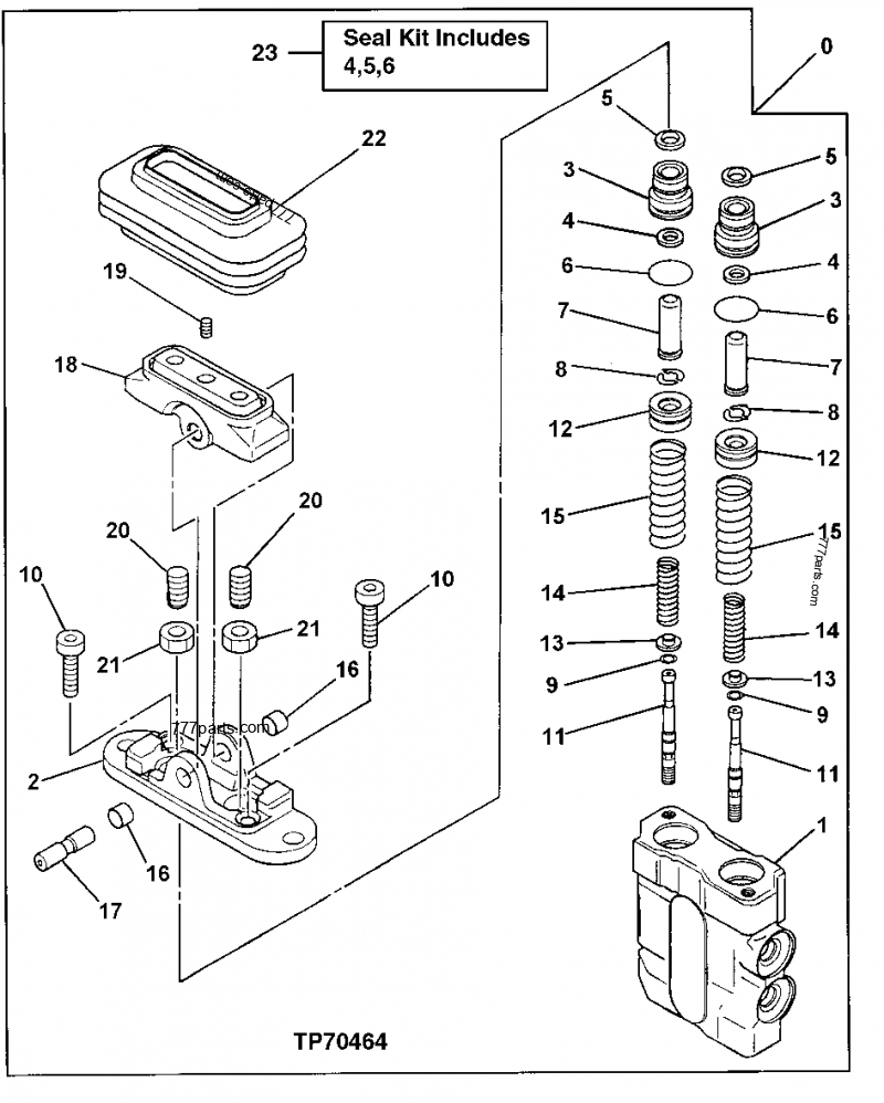 0628908 SEAL - Hitachi spare part | 777parts.com