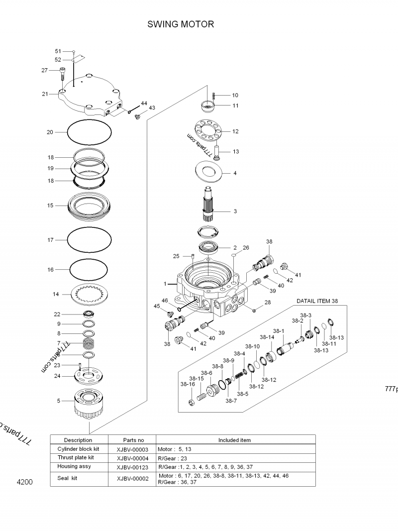 XJBV-00032 O-RING - xjbv00032 - Hyundai spare part | 777parts.com