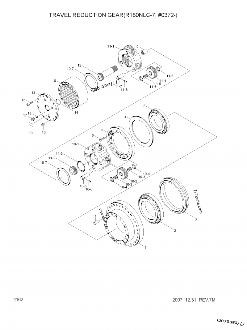 XKAQ-00218 BEARING-MAIN - xkaq00218 - Hyundai spare part | 777parts.com