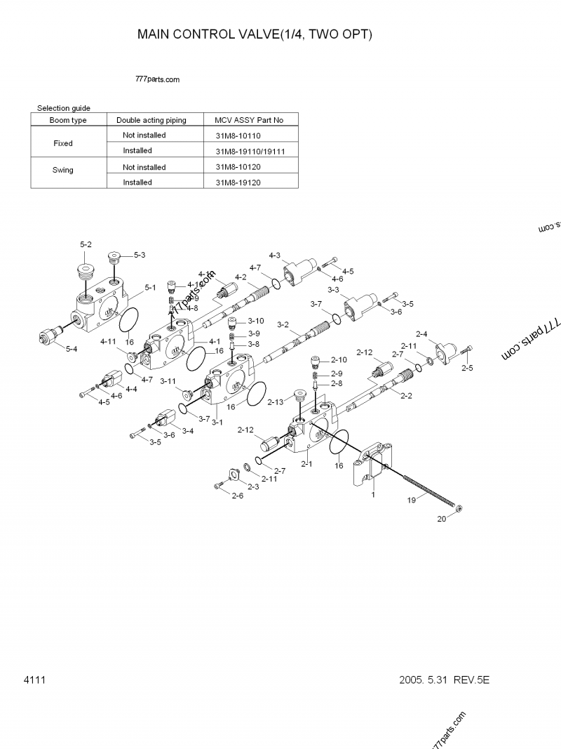 XKBF-00160 CAP-PILOT(B1) - xkbf00160 - Hyundai spare part | 777parts.com