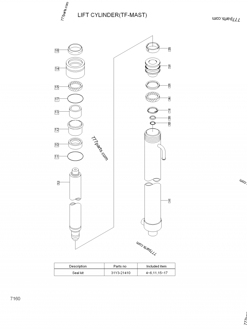 XKCD-00128 ROD - xkcd00128 - Hyundai spare part | 777parts.com
