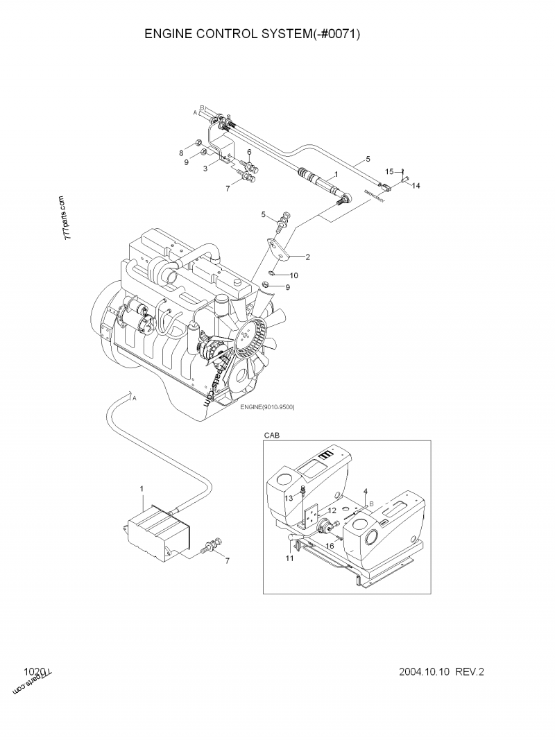 21EN32260 ACCEL ACTUATOR 21en32260 Hyundai spare part