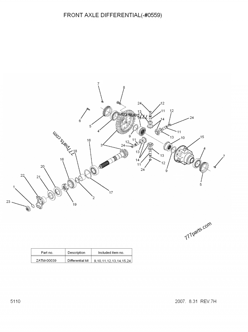 ZTAM-00010 SHIM(0.15T) - ztam00010 - Hyundai spare part | 777parts.com