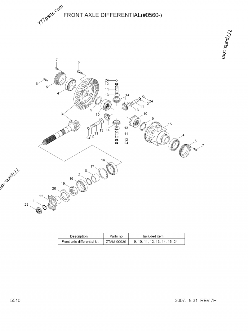 ZTAM-00010 SHIM(0.15T) - ztam00010 - Hyundai spare part | 777parts.com