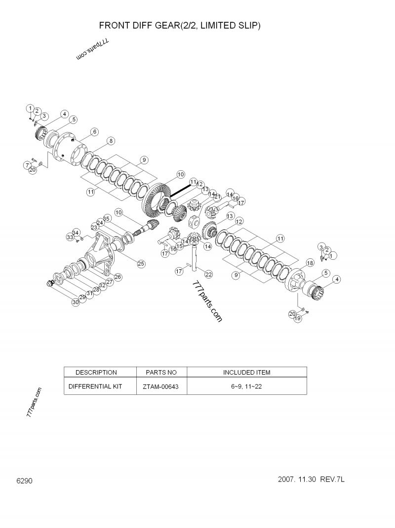 ZTAM-00174 BOLT-HEX - ztam00174 - Hyundai spare part | 777parts.com