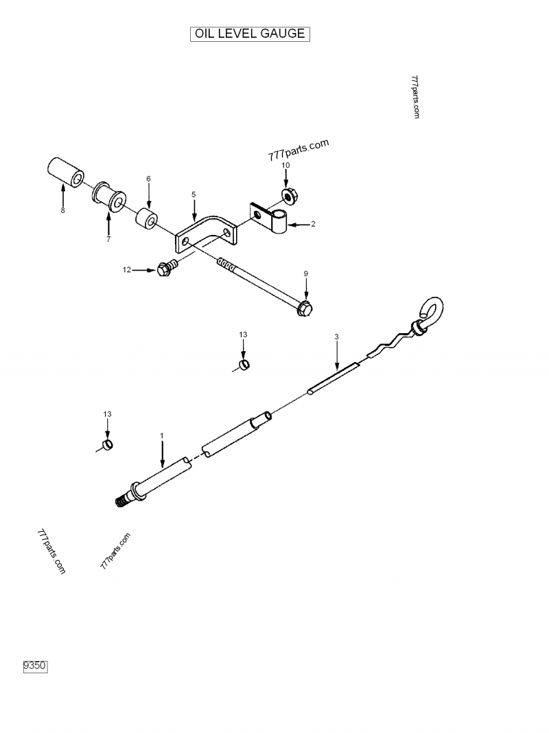 3285960 TUBEOIL GAUGE Hyundai spare part
