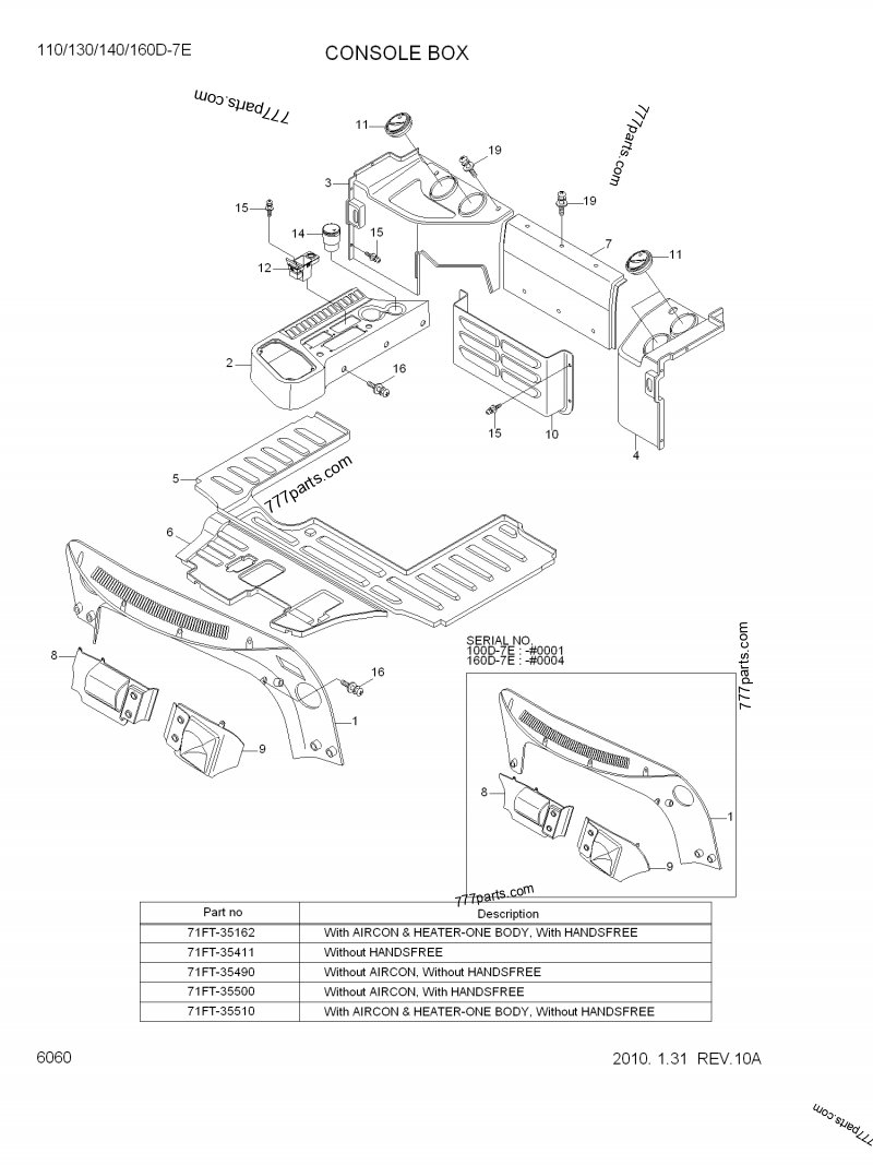 71Q6-22400 AIR NOZZLE-REAR - 71q622400 - Hyundai spare part
