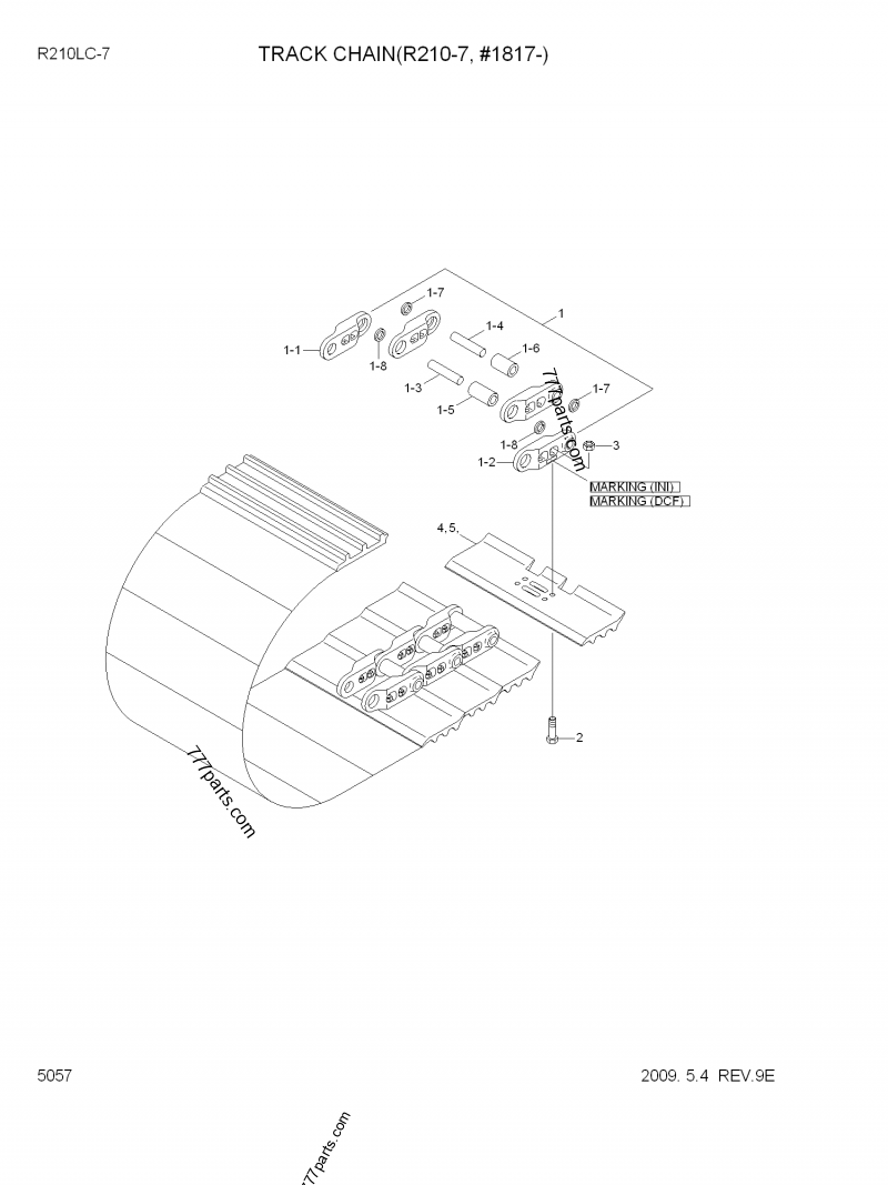 81N6-26160 PIN-MASTER - 81n626160 - Hyundai spare part