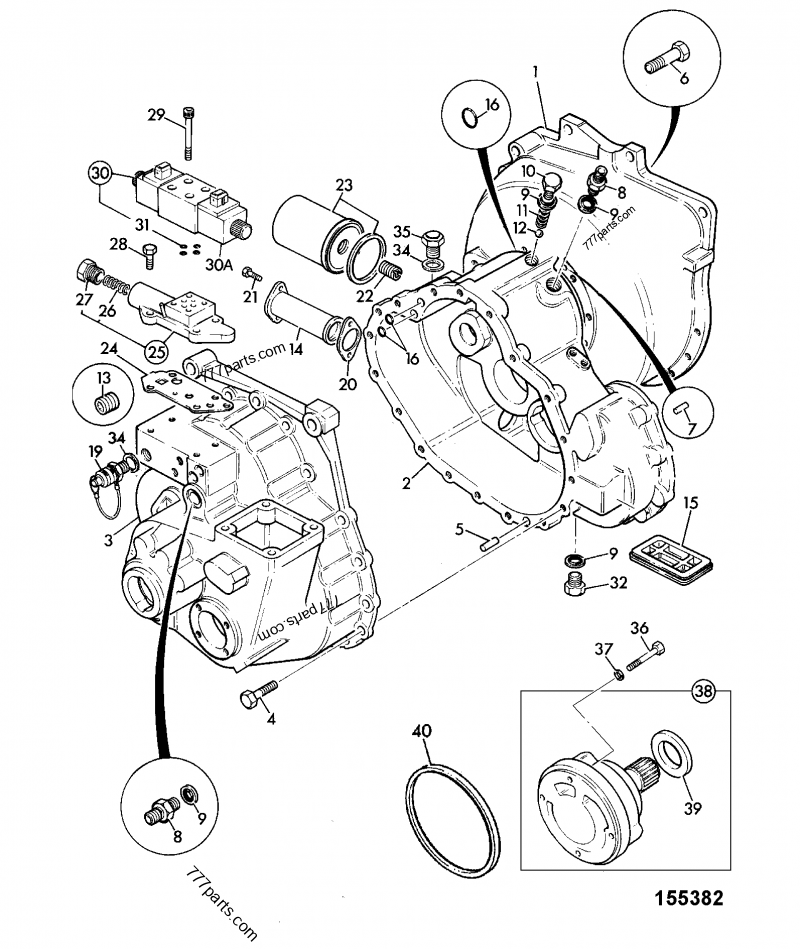 20/900401 Seal, shaft - 20900401 - JCB spare part | 777parts.com