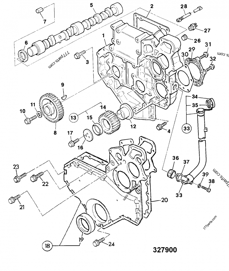 02/201824 Camshaft - 02201824 - JCB spare part | 777parts.com