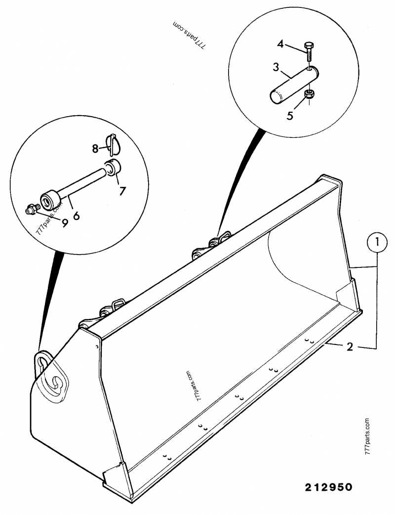123/04004 Toeplate - 12304004 - JCB spare part | 777parts.com