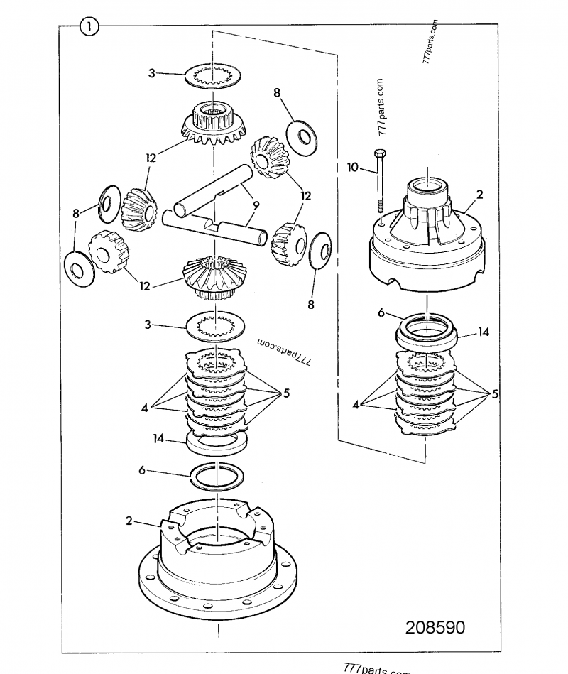 450/20403 Plate, counter - 45020403 - JCB spare part