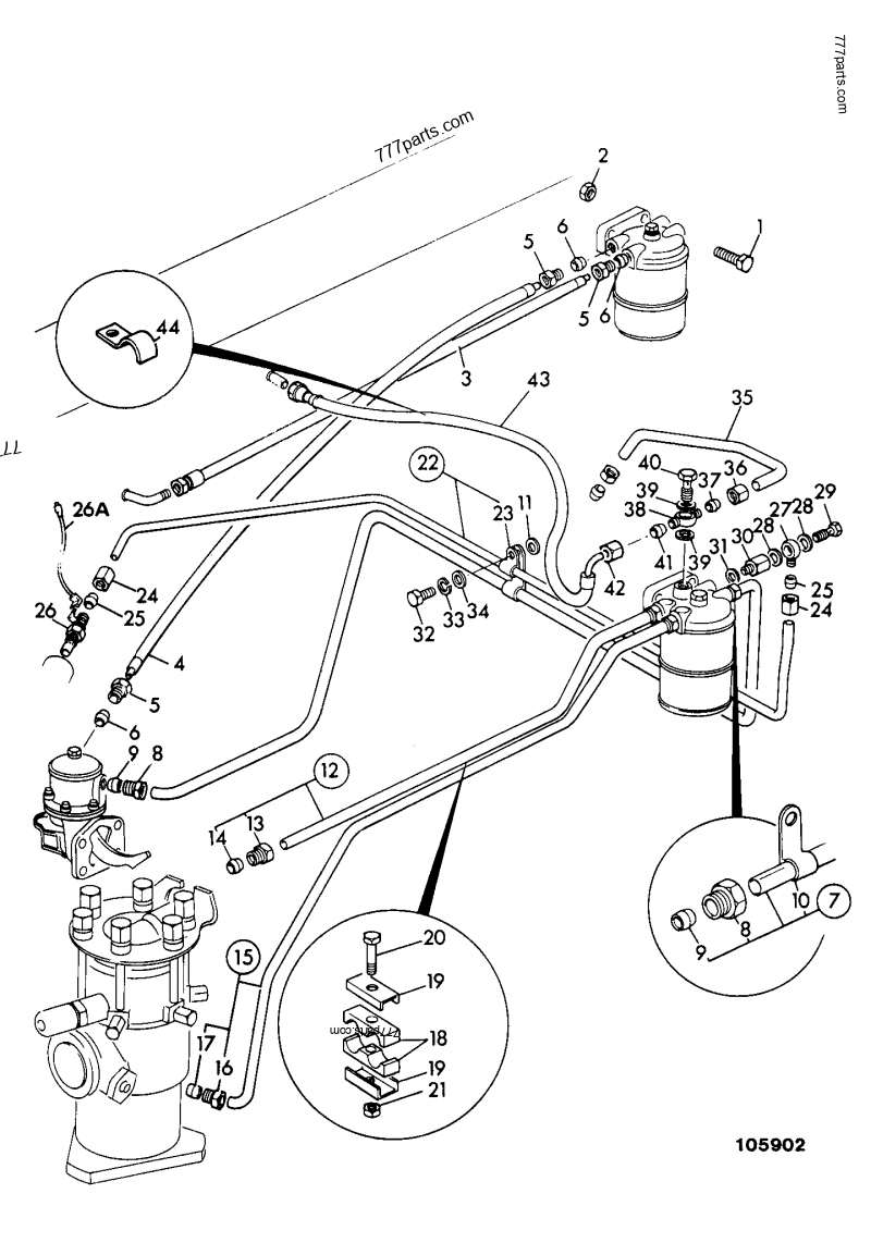 816/75001 Bolt, banjo - 81675001 - JCB spare part | 777parts.com