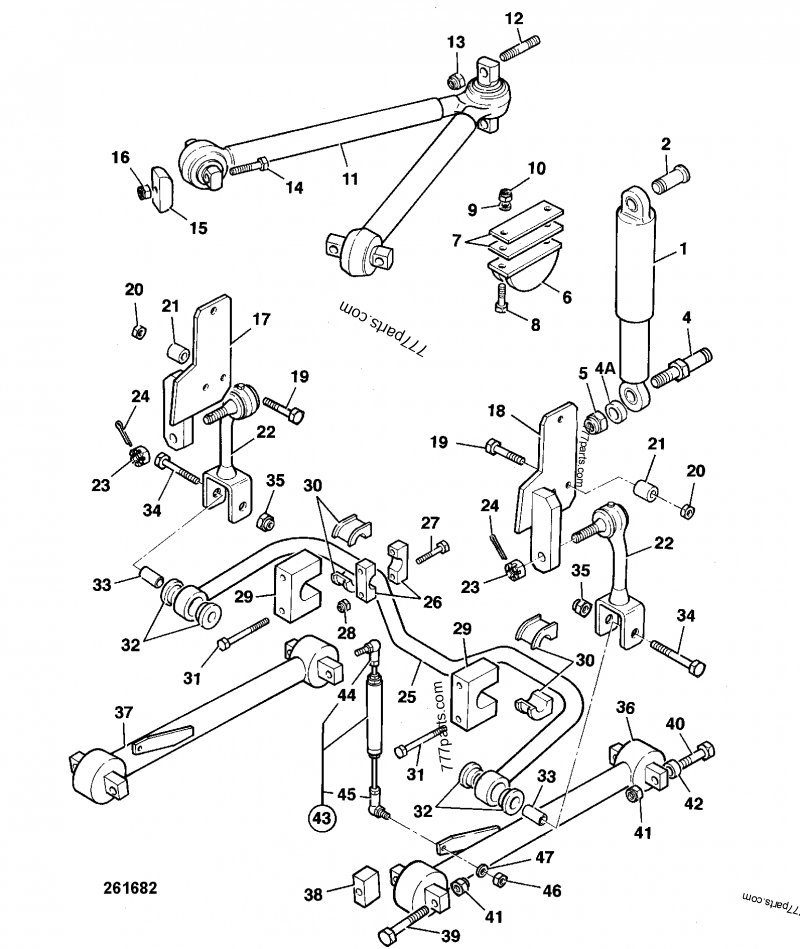 331/13326 Kit-repair, v-link - 33113326 - JCB spare part