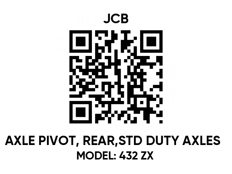 とと 808/00422 Bearing, rear axle, trunnion - 80800422 - JCB