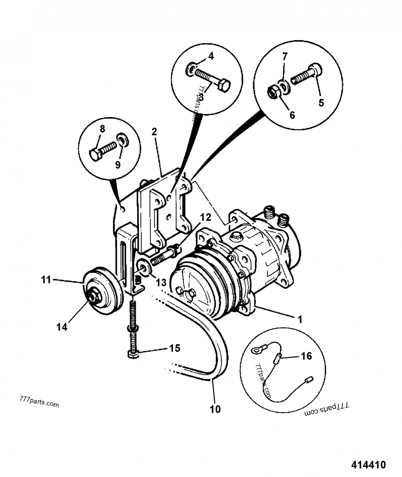 Kit Montaggio Compressore Ajusa JTC11510 – Per Audi A4/A5/Q5 2.7/3.0 TDI – Con Guarnizioni E Istruzioni