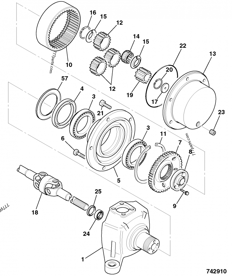 掛軸 185 Forward Reverse Switch 701/80144 701-80144 70180144 for Jcb