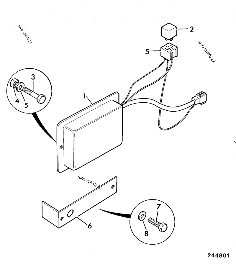 704/29700 Unit, speed control - 70429700 - JCB spare part
