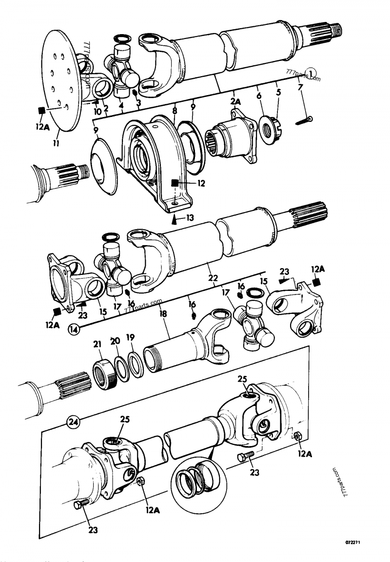 914/35103 Nut - 91435103 - JCB spare part | 777parts.com