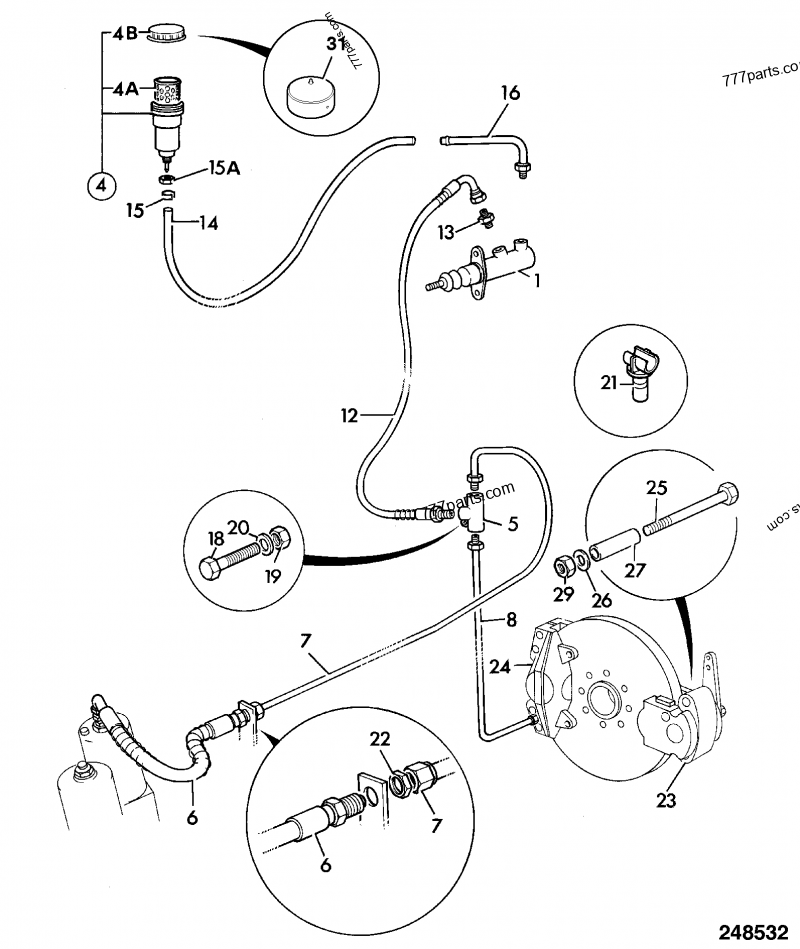 その他 Number Air 15/904900 Reservoir, brake fluid - 15904900 - JCB spare part