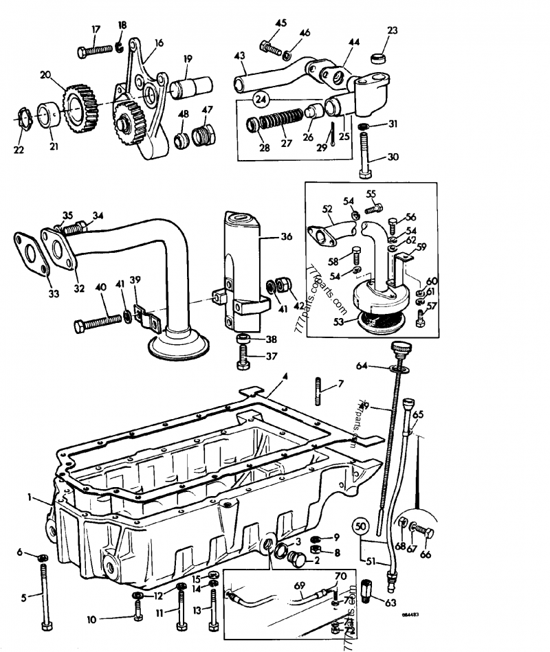 02/102069 Gasket, oil sump - 02102069 - JCB spare part | 777parts.com