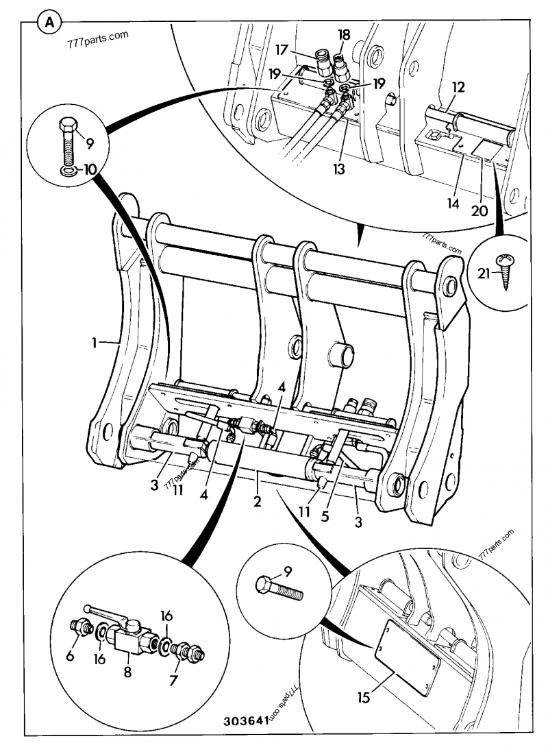 ？ 811/50343 Pin, locking - 81150343 - JCB spare part