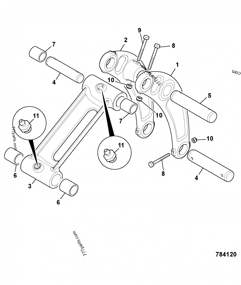 1315/3420D Bolt - 13153420d - JCB spare part | 777parts.com