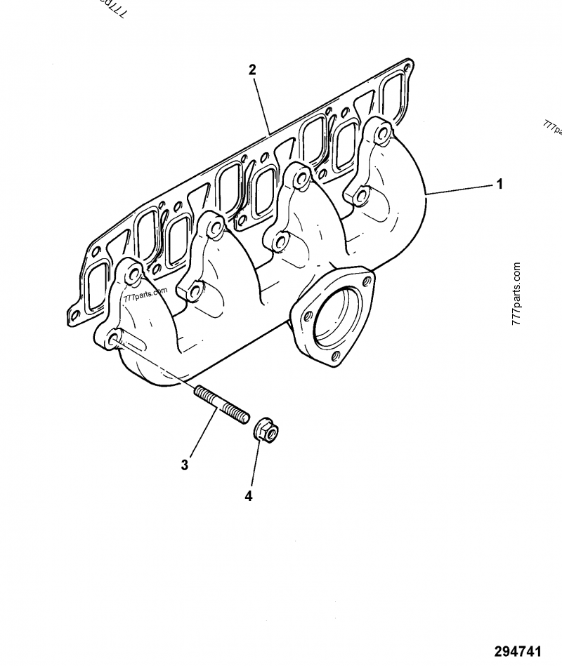 ベストセラー 02/201837 part spare JCB - 02201837 - exhaust Manifold, 香水(女性用)