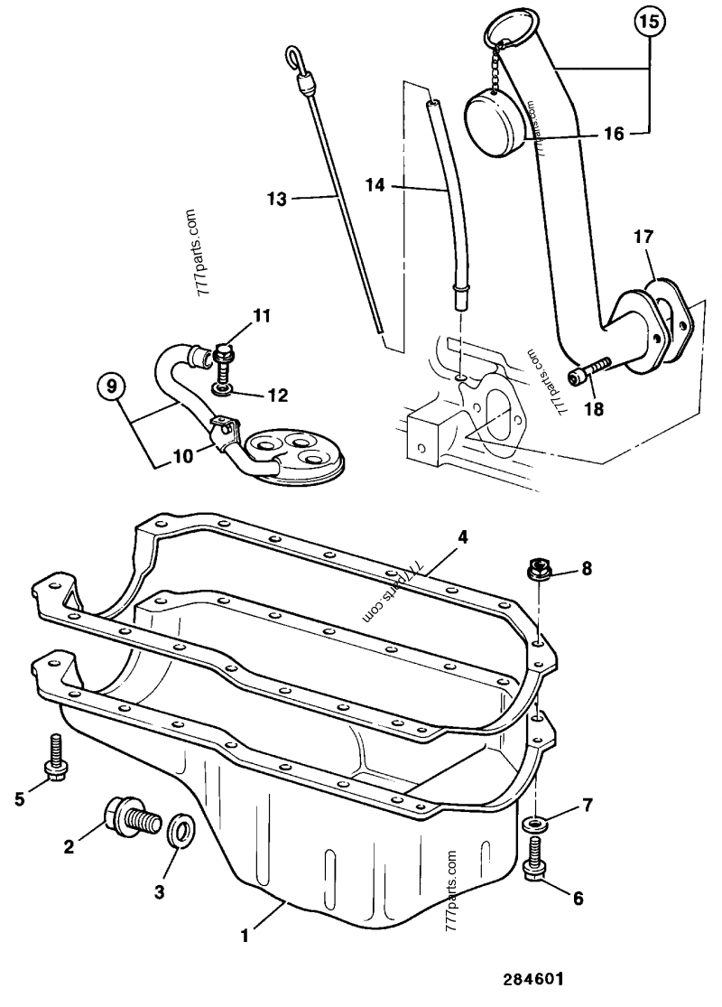 02/920128 Plug, sump oil drain - 02920128 - JCB spare part | 777parts.com