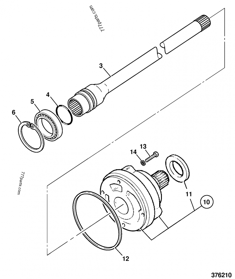 904/20210 Ring, seal - 90420210 - JCB spare part | 777parts.com