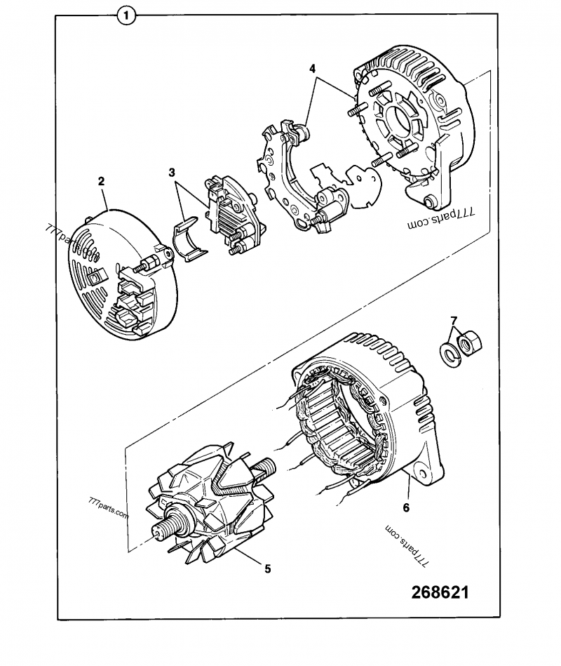 その他 No 714/32204 Regulator, assembly - 71432204 - JCB spare part